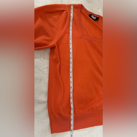 DKNY Orange Women's Blouse 🍊 - Picture 3 of 12